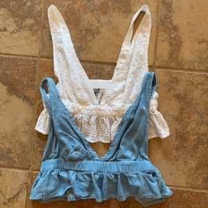 Aerie bralette/crop tops